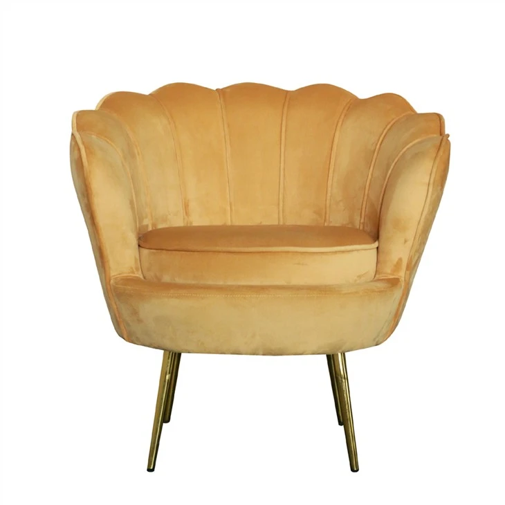 Velvet Arm Chair Accent Chair