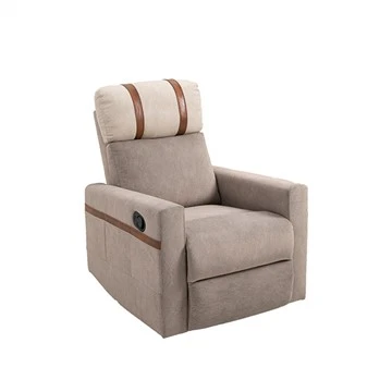 Luksuzna masažna okretna sofa s naslonom od tkanine