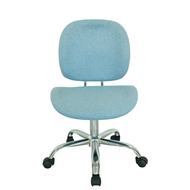 Plava uredska stolica ergonomskog dizajna podesive visine