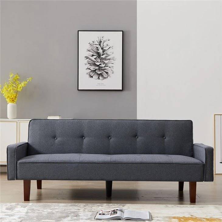 Sofa na razvlačenje s četvrtastim naslonom