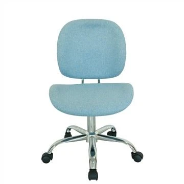 Plava uredska stolica ergonomskog dizajna podesive visine