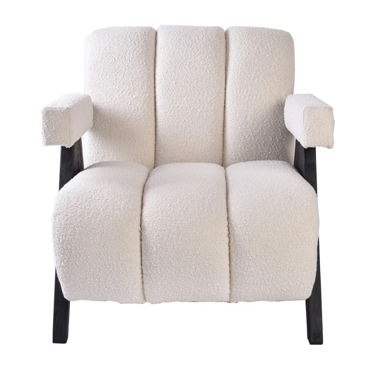 Partner New Design Leisure Chair With Cashmere Fabric Cover ISLABELLA